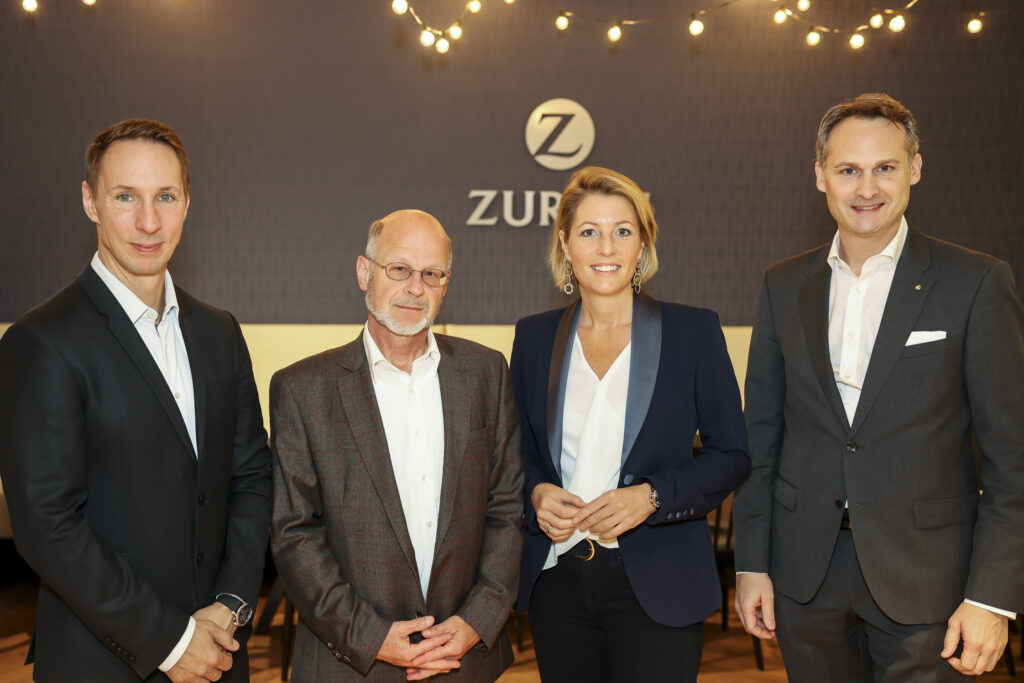 Top Service Österreich Frühstück mit Zurich & Medallia
Gerhard Raffling,  Hermann Hausenbiegl, Barbara Aigner
